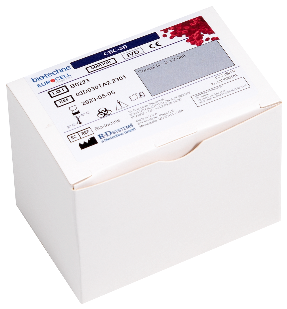 R&D Systems Hematoloji Kontrol Kanları